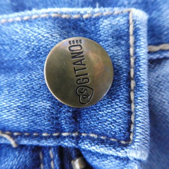 PS Gitano 80s Denim Jeans Ultra High Waist Tapered Leg 14 30 x 30 - Picture 10 of 12